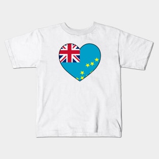 Heart - Tuvalu Kids T-Shirt